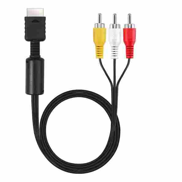 Cable Audio Y Video Rca Para Play 2 Jeux