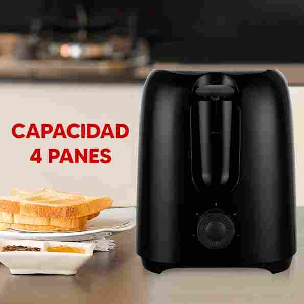 Tostadora Doble Ranura Xion Para 4 Panes Xi-to204-cu 1200w - Image 5