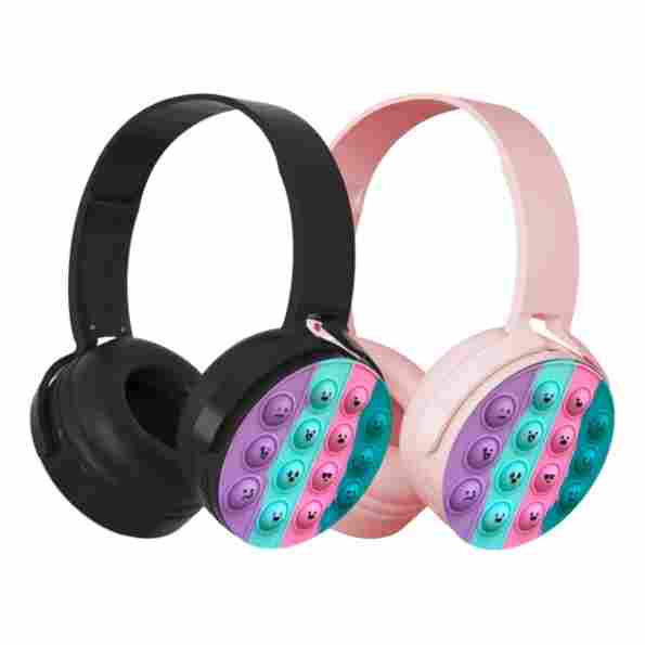 Auriculares Bluetooth Popit Emoji Sd Fm Usb Diginet - Jeux