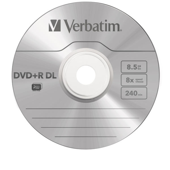 DVD Virgen 8,5Gb