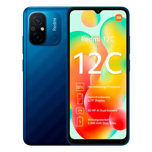 REDMI 12 C 64GB ROM, 3GB RAM