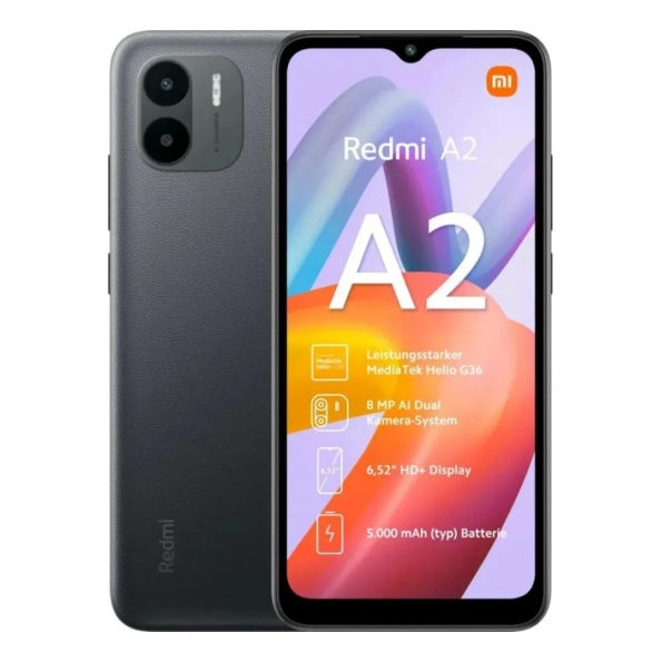 REDMI A2 32GB,ROM 2GB,RAM