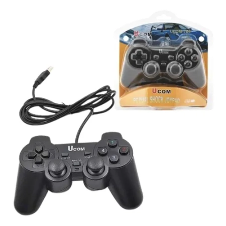 Joypad De Doble Choque Para Pc Ucom-704