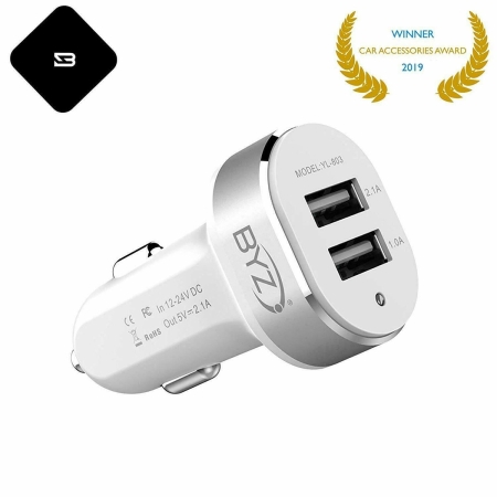 CARGADOR PARA AUTO 2USB