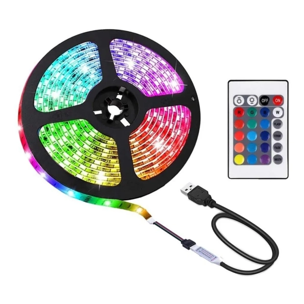 TIRA DE LUCES LED CON RGB 10M
